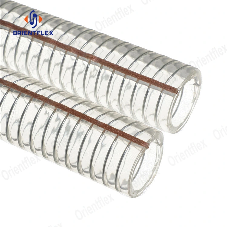 Food Grade PVC Steel Wire Reinforced Hose Pipe