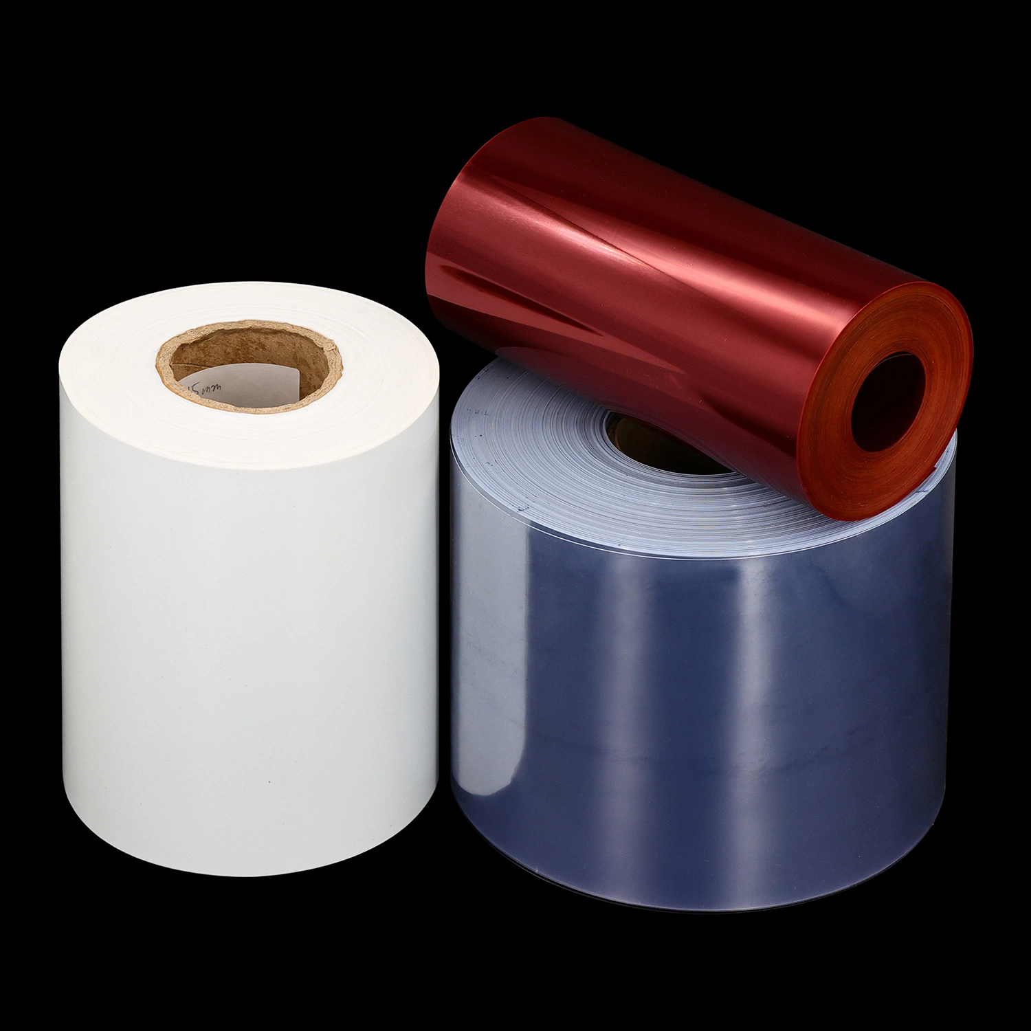 Rigid PVC Film Vinyl Polymer Hard Plastic Sheet Pet PP PS PE Roll Film and China White/Black/Transparent/Color RoHS/ISO9001/Reach Waterproof Film