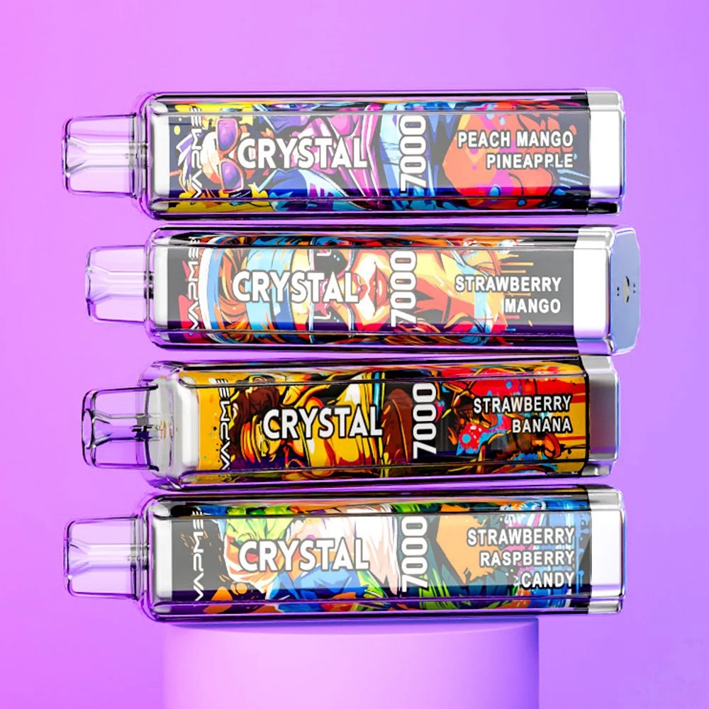 100% Wholesale/Supplier I Vapet Original RGB Light Glowing R and M Tornado 7000 Puffs Disposable/Chargeable Vape 56 Flavors Avaliable Vapme Crystal 7000 Puffs