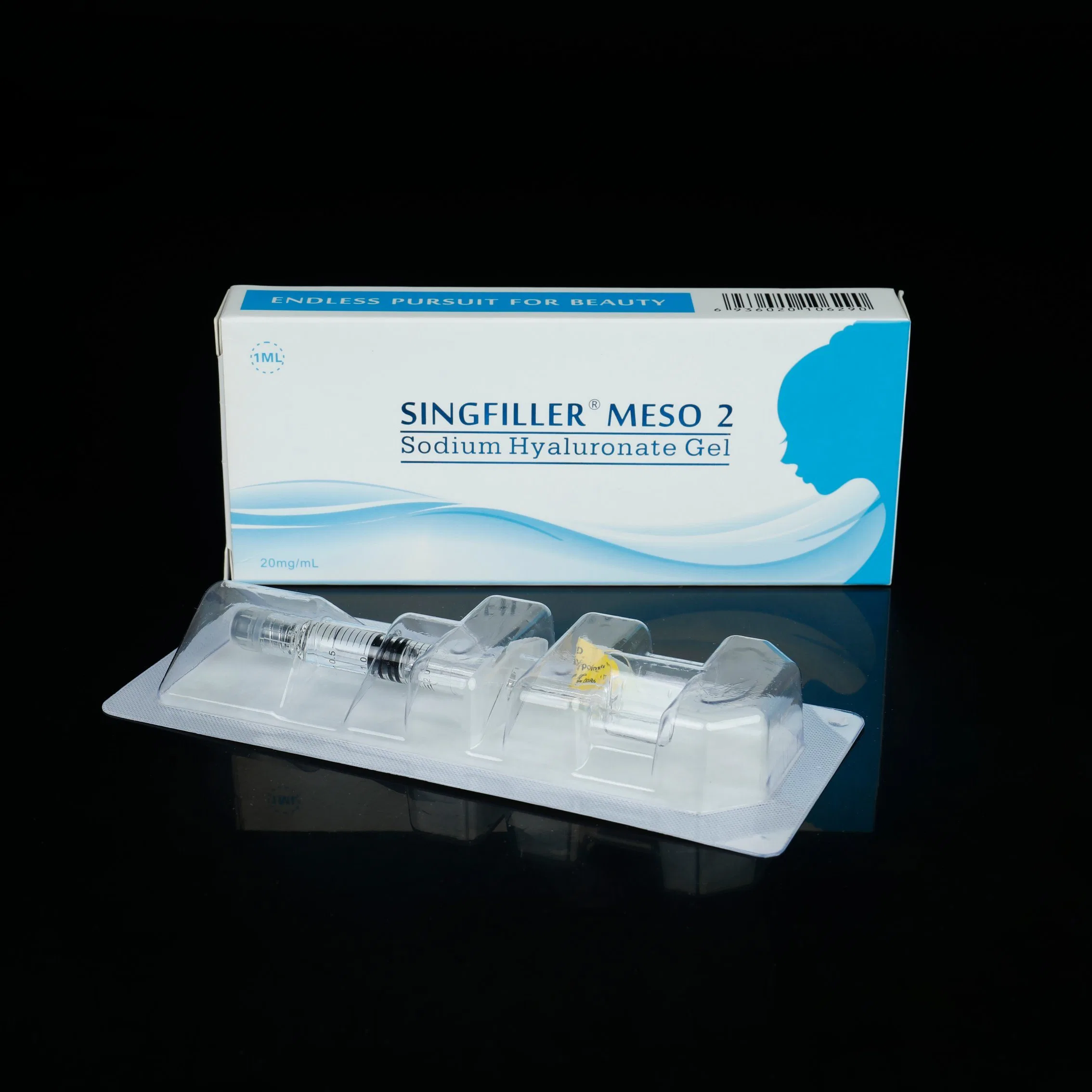 El volumen de 1.0ml/jeringuilla 15-30mg/ml de la concentración en hectáreas Singfiller hialuronato sódico mesoterapia