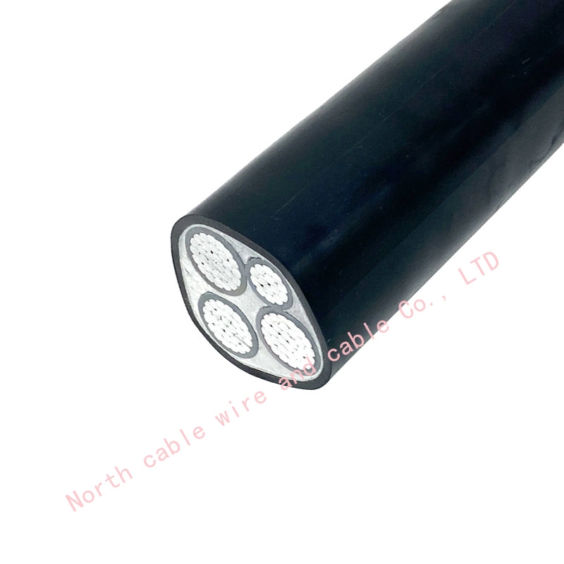 Made in China Low Voltage Copper Aluminum Core 1/2/3/4/5 Core 10mm 16 25 35 50mm PVC Armored Cable