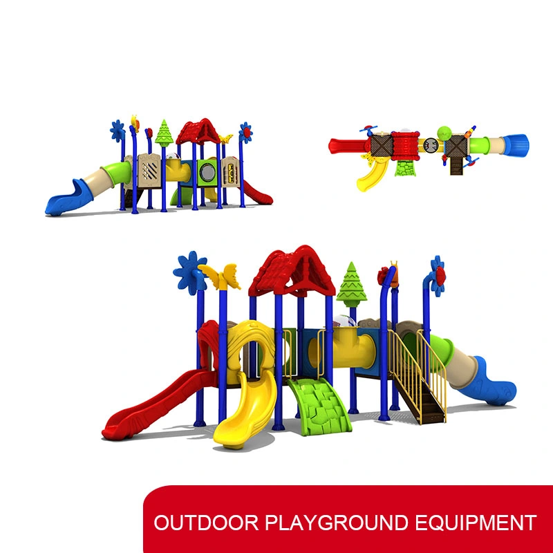 Jungle Gym Customized Outdoor Kunststoff Spielzeug Spielplatz Kinder mit Schaukel