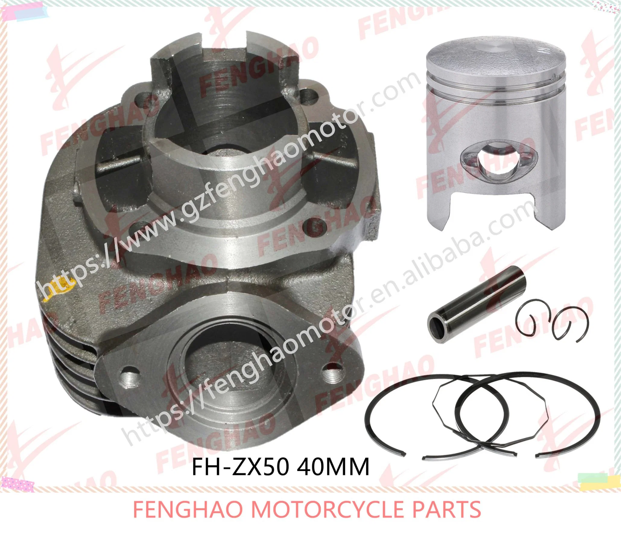 Motorrad-Motorteile Zylinder-Kit Honda Zx50/Zx80