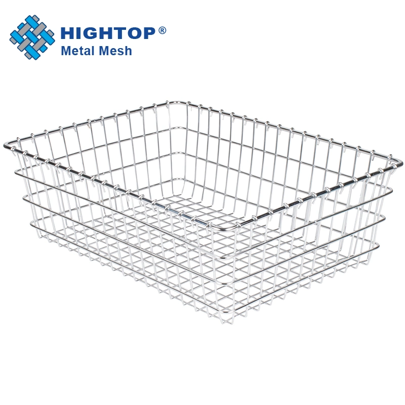 OEM Design New Home Stainless Steel Fast Food Bakery Bread Egg Storage Basket