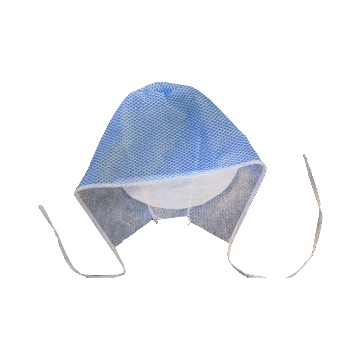 Disposable Elastic Non-Woven Fluffy Practical Dust-Proof Doctor Cap