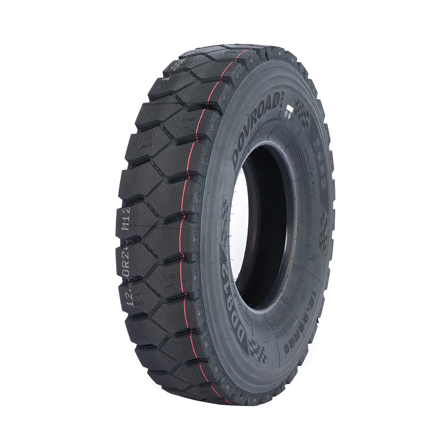 Trois lignes modèle minier quatre lignes Mix Road Hight façon tous les pneus de camion radial en acier 7.50r16 8.25r16 9.00r20 10.00r20 11.00r20 12.00385/65R20 R22.5 315/70R22.5