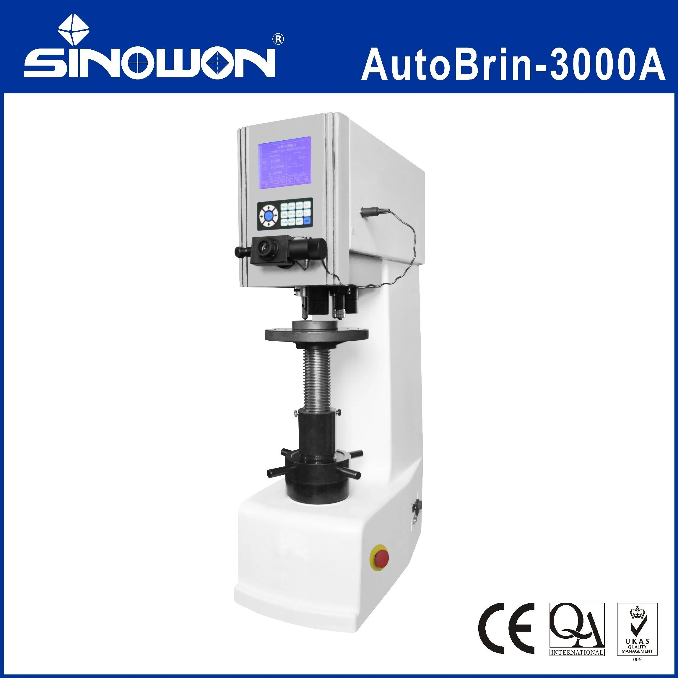 Digital Brinell Hardness Tester with Auto Turret for Castings