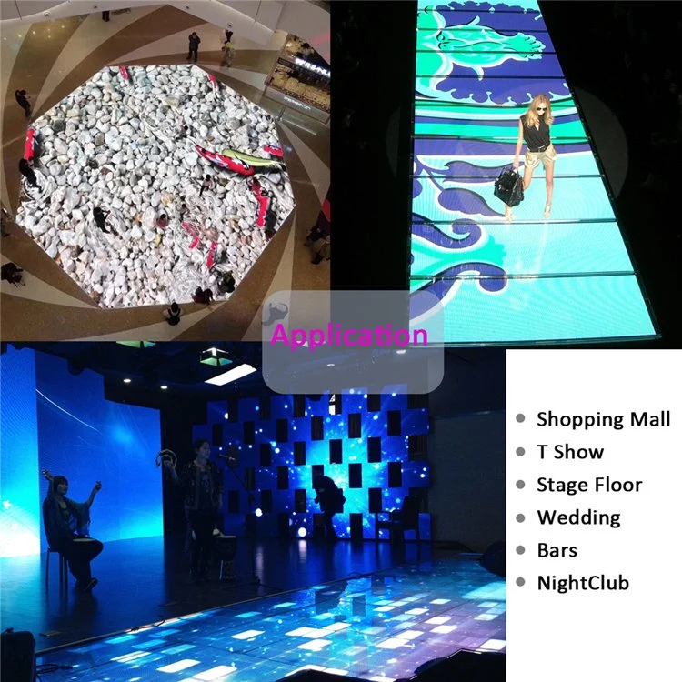 500mm X 500mm LED Floor Panel P3.91 P4.81 Floor LED Display