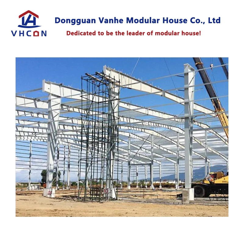 China Prefabricated Galvanized Structural Steel Building Warehouse Workshop