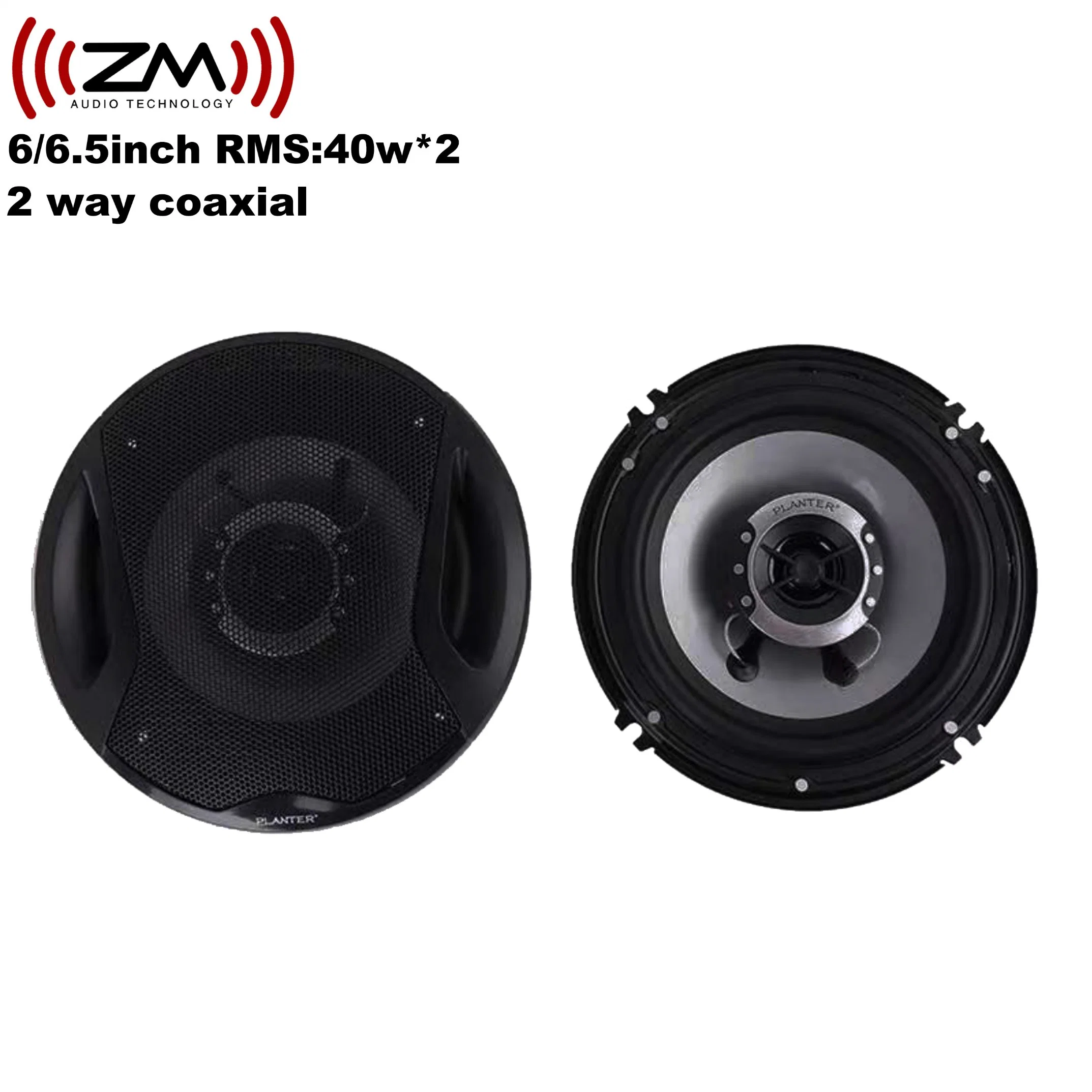 Car Speakers Audio System Professional RMS 50W 6" 2 Way Coaxial