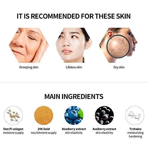Customsized Silk Beauty Organic Collagen Volcanic Soil Facial Mask
