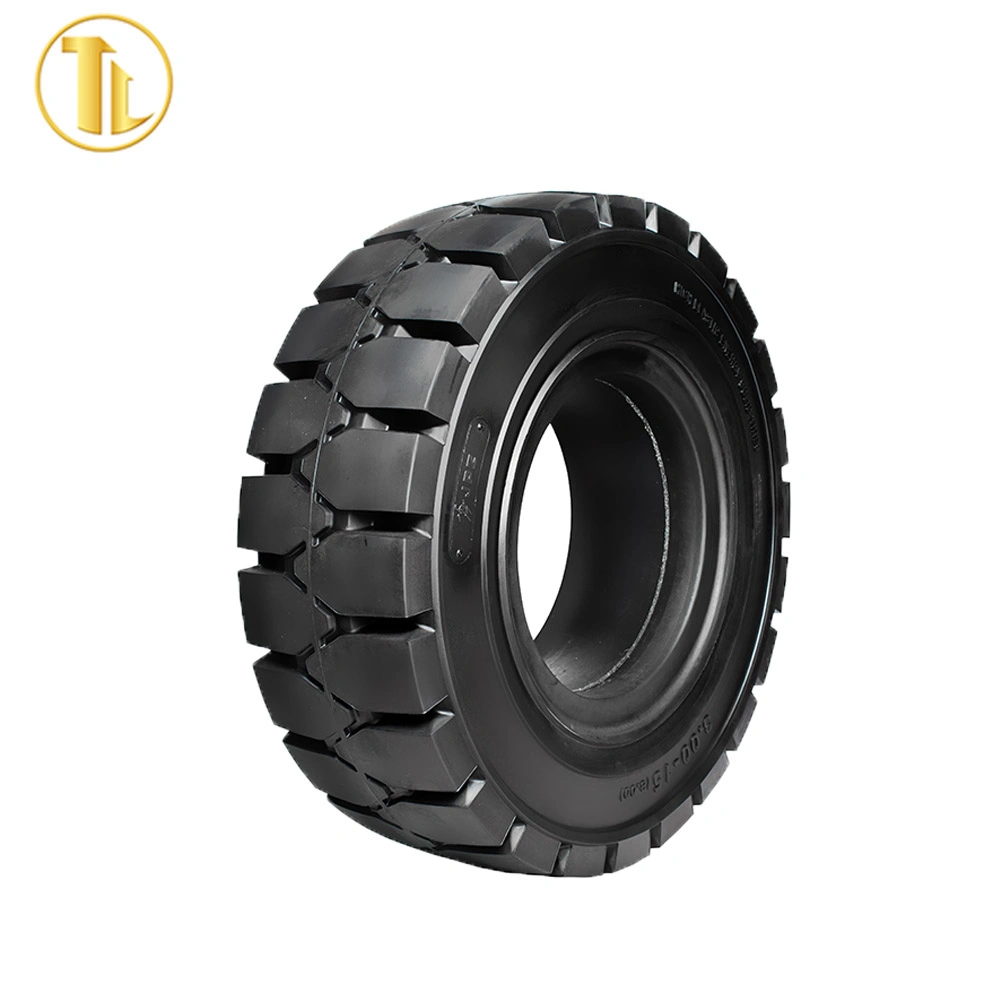 High Load and Heavy Wear-Resistant Forklift Solid Tire Wholsesale 300-15 250-15 8.25-15