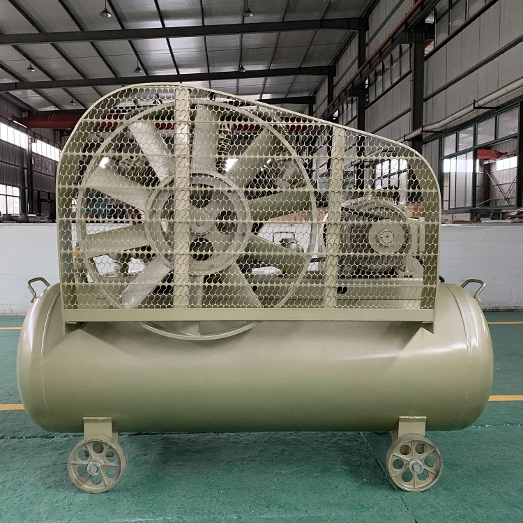 Factory Direct Sales High Pressure Reciprocating Piston Air Compressor 10bar 12bar 30bar 40bar Booster Gasoline Air Compressor 5.5kw 7.5kw 11kw 15kw 10HP