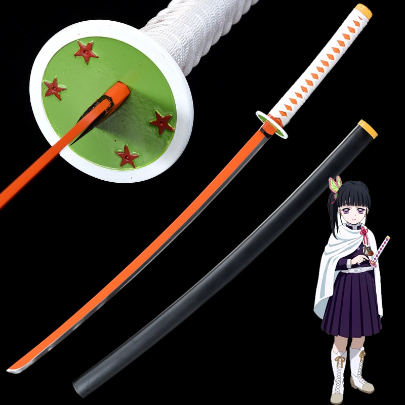 104cm Cosplay Katana Carbon Steel Demon Slayer Japanese Anime Tsuyuri Kanawo's Sword