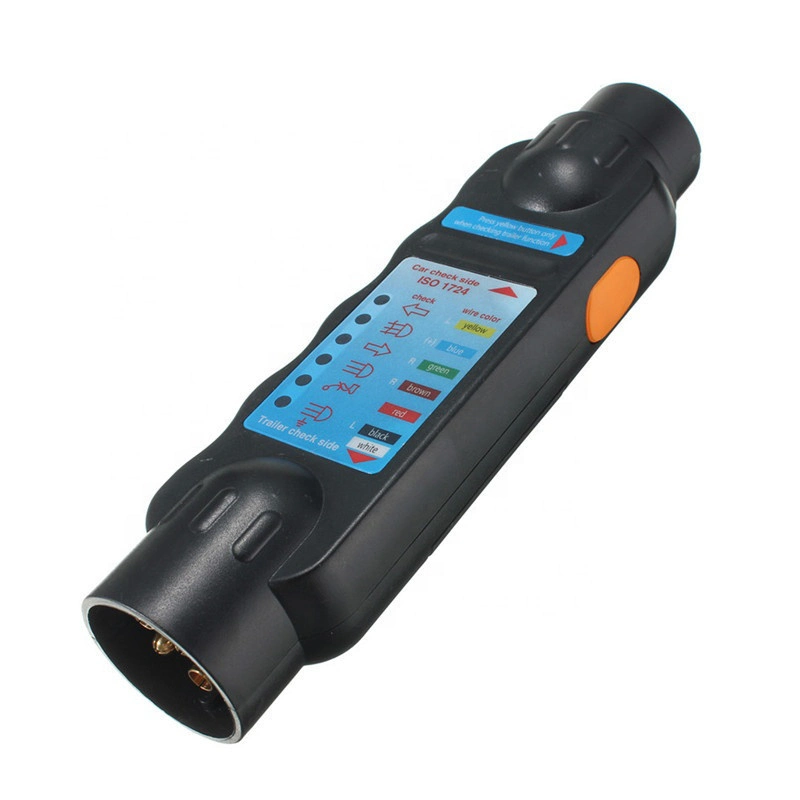 Car Truck Trailer Plug Socket Tester Wiring Electric Circuit Light Test Diagnostic Tool Trailer Tester Bl13306