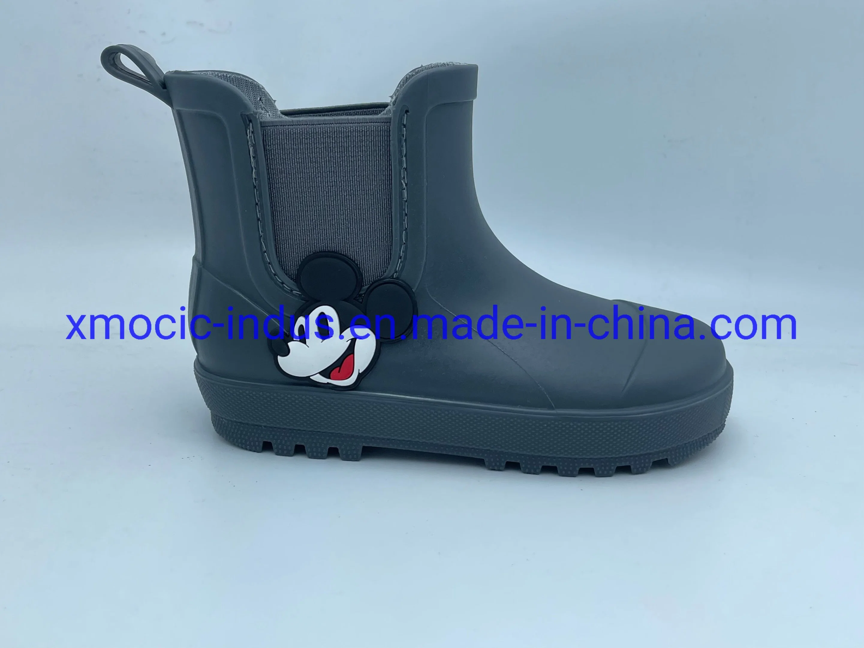 Children Cartoon Fun Colors Waterproof Kids Wholesale/Supplier Rubber Rain Boots Outdoor PVC Rain Shoes