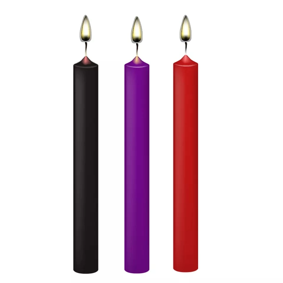 Sensual Wax Play Candle for Bdsm Restraints and Adult Games