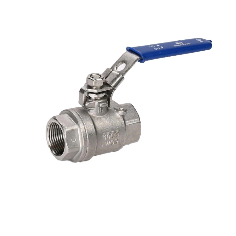 Stainless Steel Pipe Fittings 316 1/4"-4" NPT/BSPT/Bsp 2PC Ball Valve