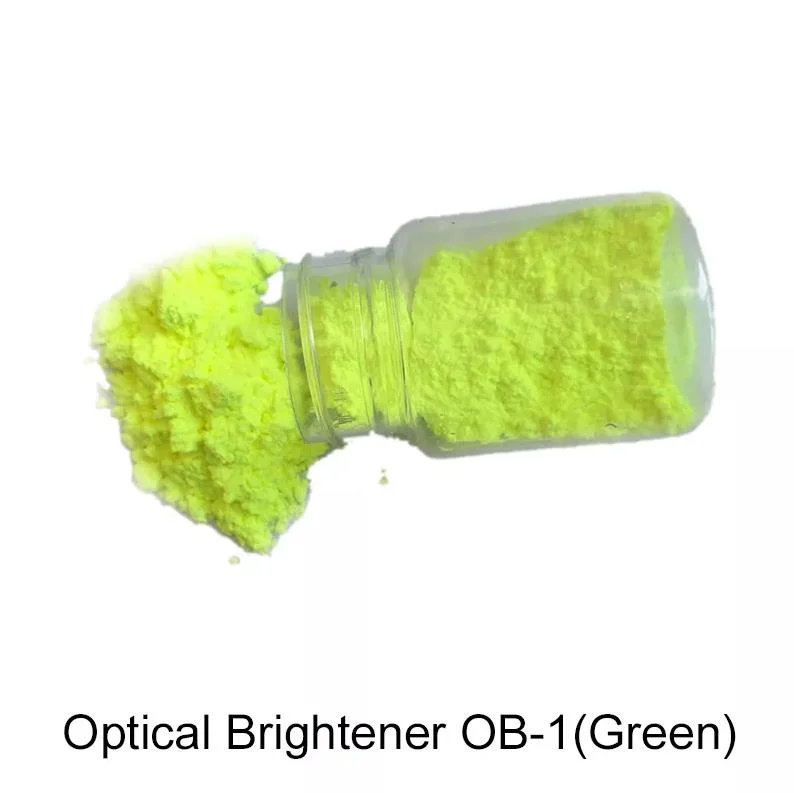 Chemical Optical Brightener Ob-1 Green and Yellow for Masterbatch and Plastic