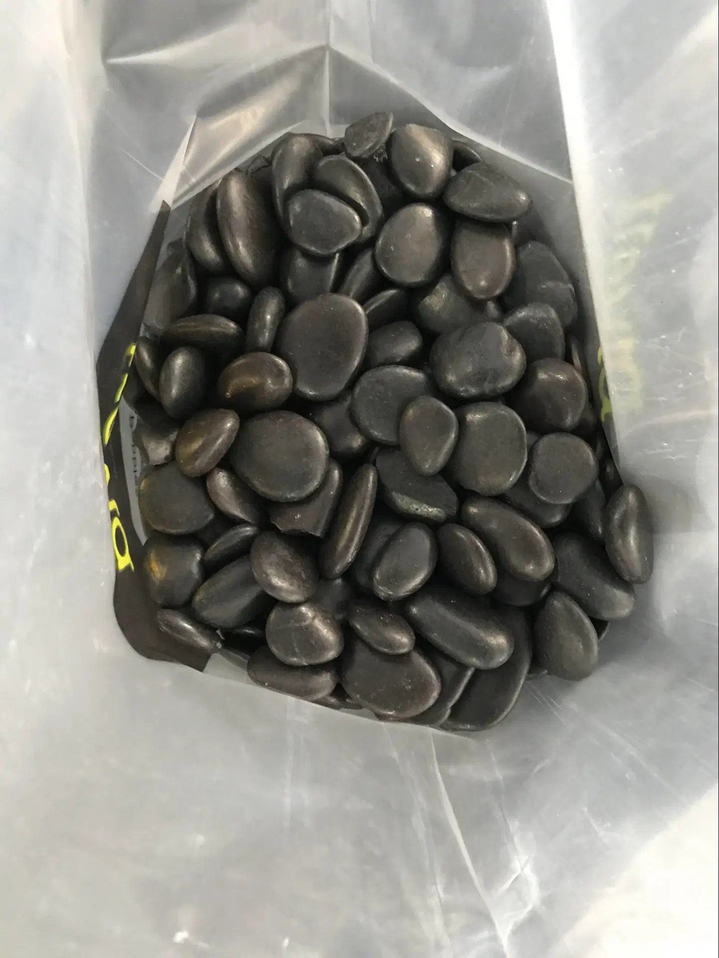 Good Quality Black Natural Pebble Stone