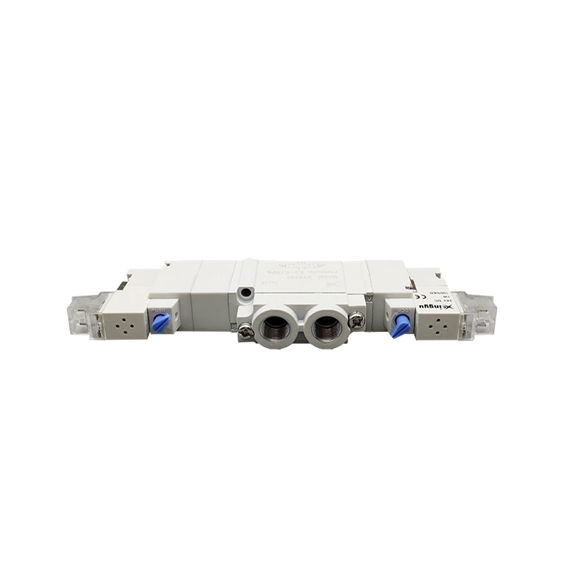 Sy5320-01 5/3 Way G1/8''double Electric Control MID-Sealed Pipe-Connected Low-Power Pneumatic Solenoid Valve