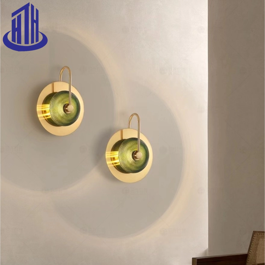 3/6-Lights Brass/Chrome/Black Flowing Light Green Glass Luxury Ceiling Lighting (7011)