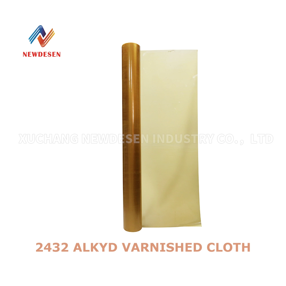 2432 Alkyd Glass Fiber Lacquered Cloth with High Mechanical and Electrical Properties