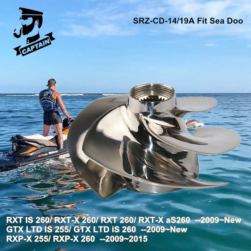 El impulsor de Jet Ski Srz-CD-14/19para Seadoo Rxp Rxt 215HP GTX 215 GTX es de 215 GTX Ltd 215GTX 230 Ltd