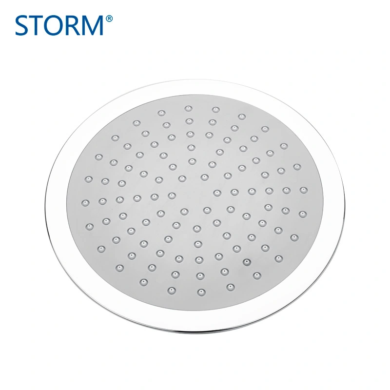 8 Inch ABS High quality/High cost performance  Bathroom Round Rainfall Shower Head with Adjustable Swivel Ball Joint