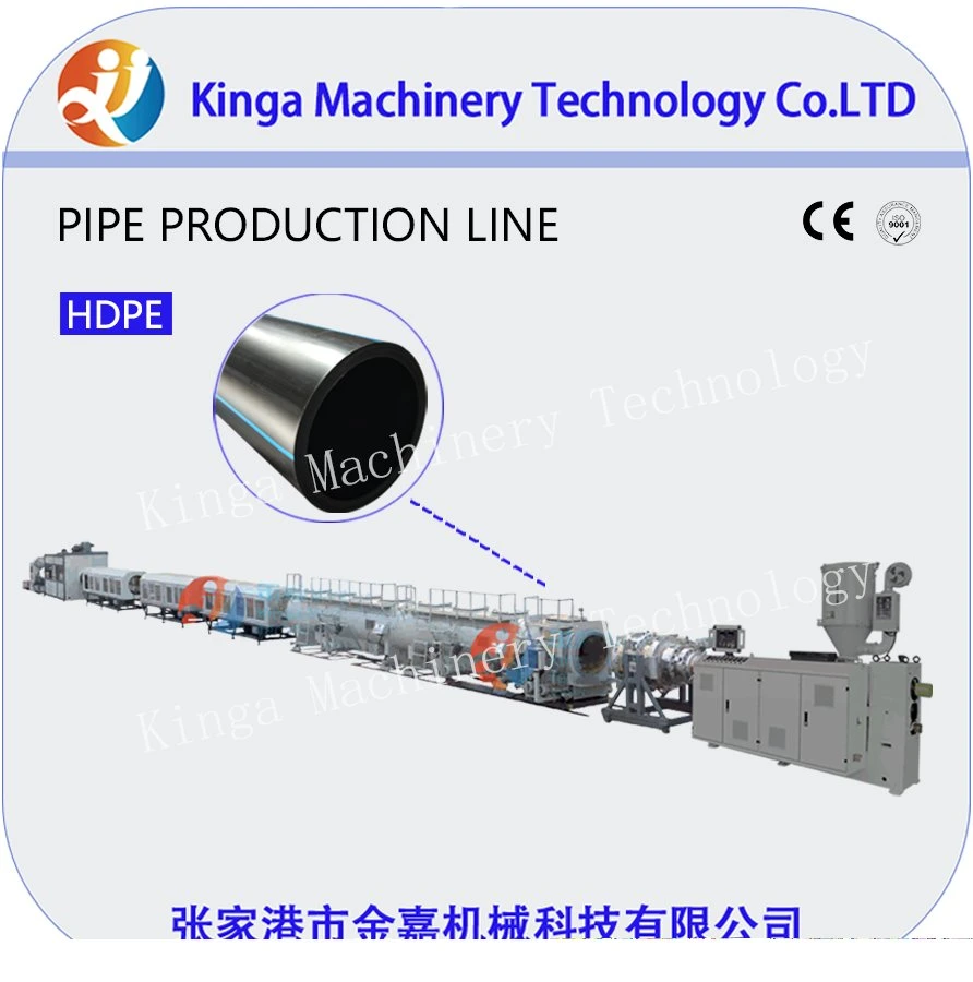 HDPE PE EVA Plastic Silicon Water Pipe Extrusion Production Line