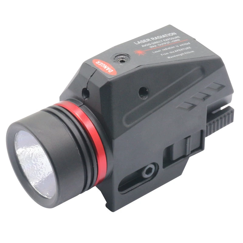 Taktische LED-Taschenlampe Laser Sight Flash Light Combo