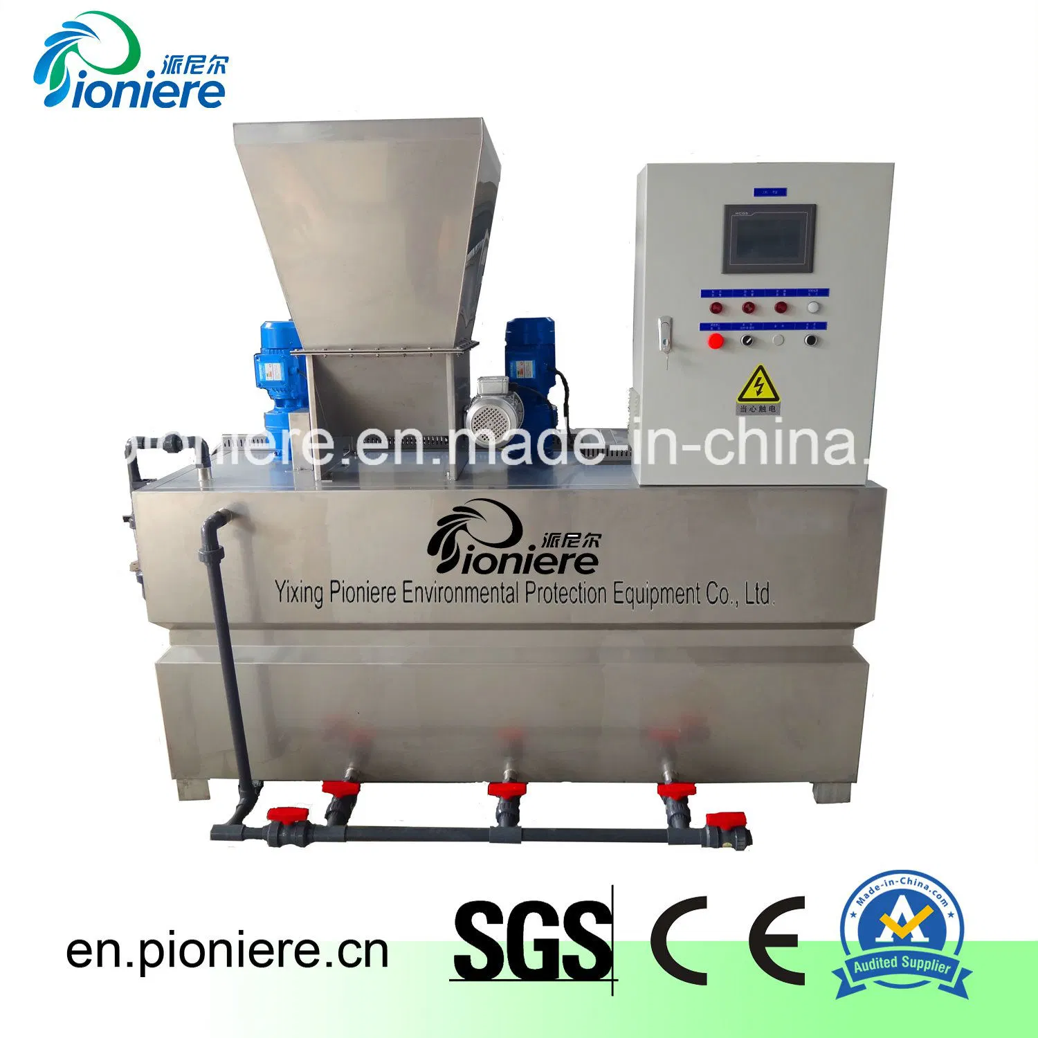 Automated Polymer Dispensing Machine for Municipal Water