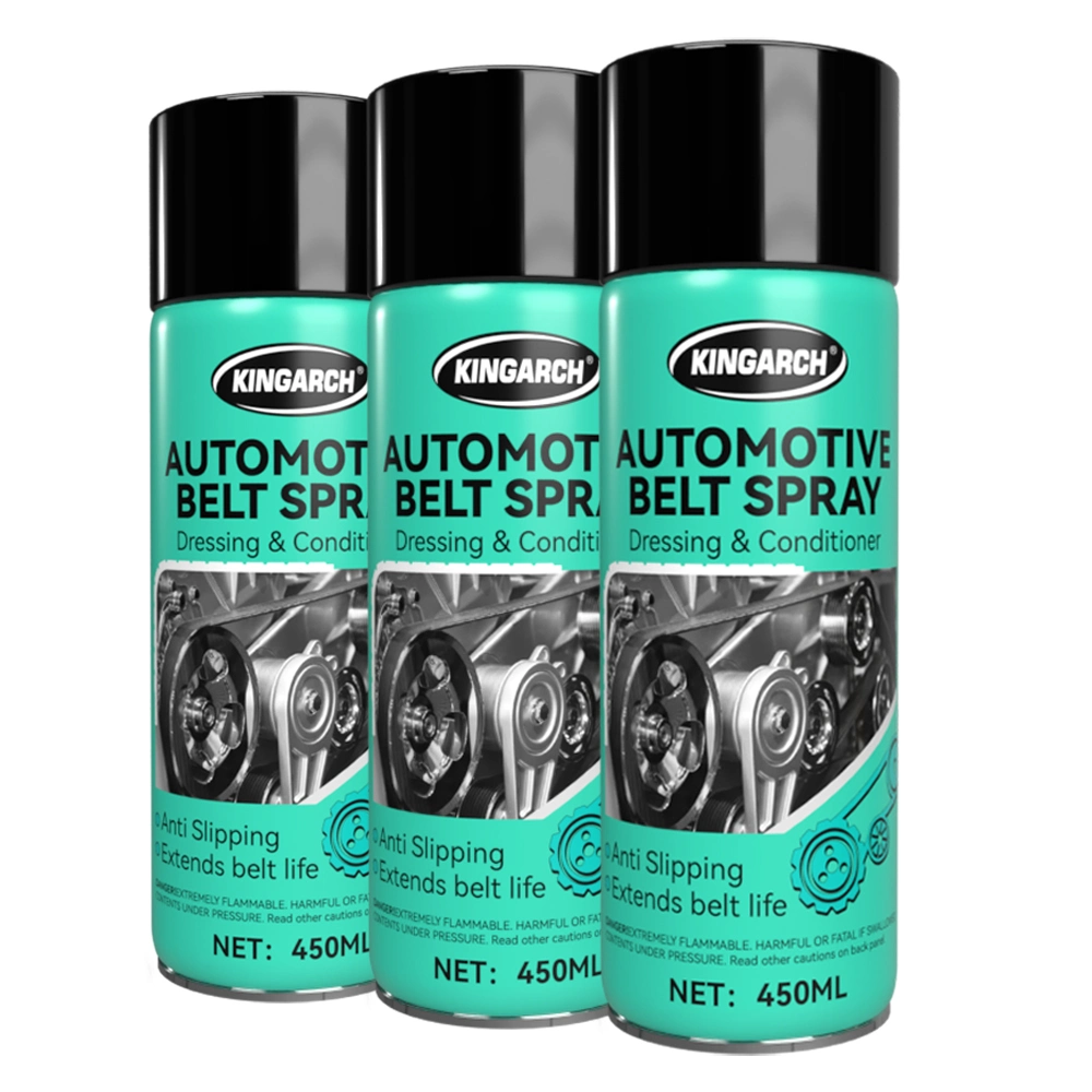 Condicionador de borracha de couro Anti-envelhecimento para penso de correia automóvel Spray V Spray para correias de condicionador