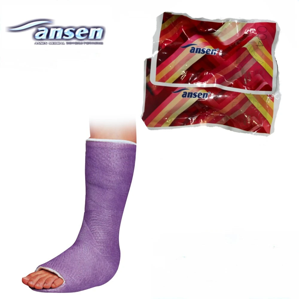 White Blue Green Pink Color Fiberglass Orthopedic Cast Bandage Fast Moving Hospital Consumer Products