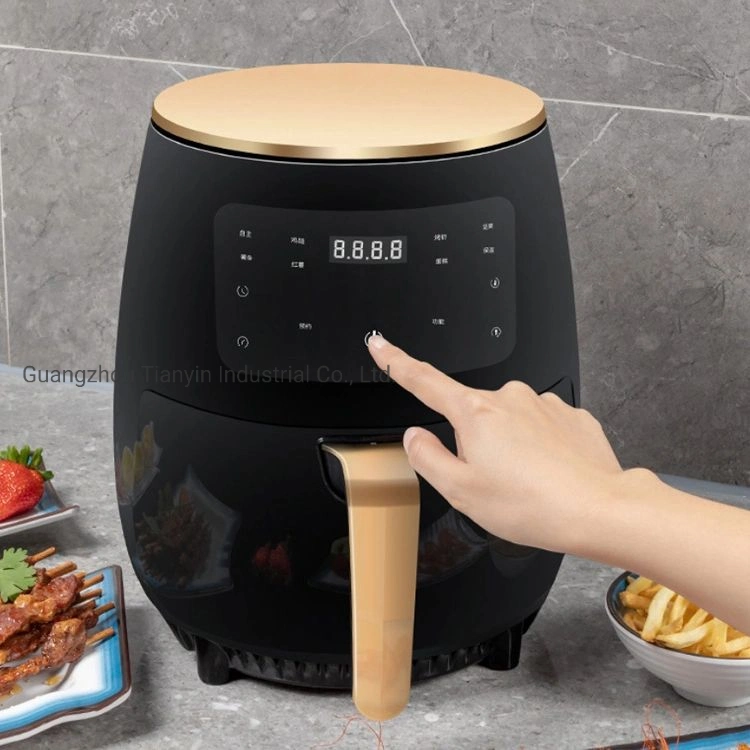 أجهزة منزلية Airfryer كهربائية رخيصة سعة 4.5 لتر بقوة 1430 واط، فاريدات Airfryer صغيرة تعمل على الساخن مقلاة هواء عميقة رقمية ذكية بدون زيت