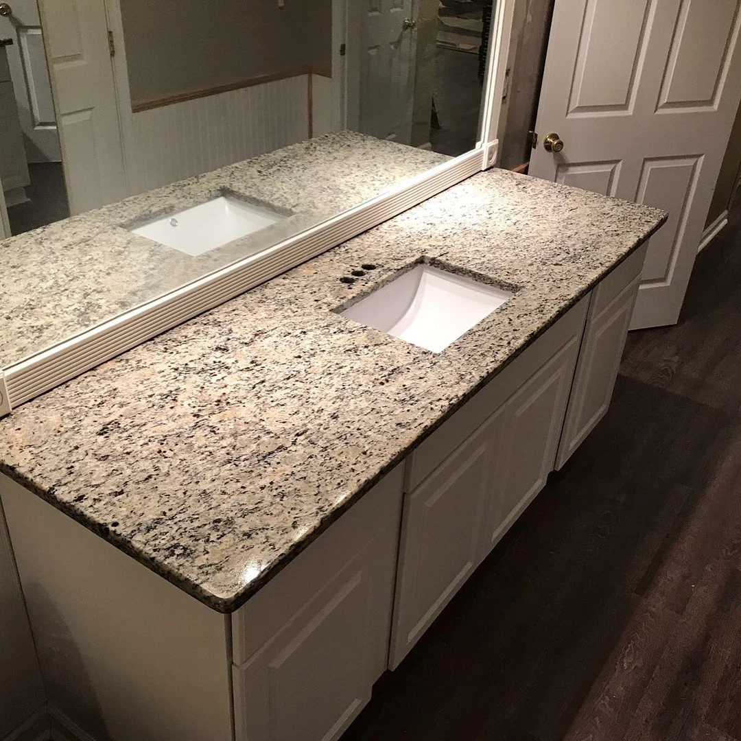 Santa/Giallo Cecilia Granite Stone Kitchen/Cabinet Worktop Bathroom Vanity Top Countertop