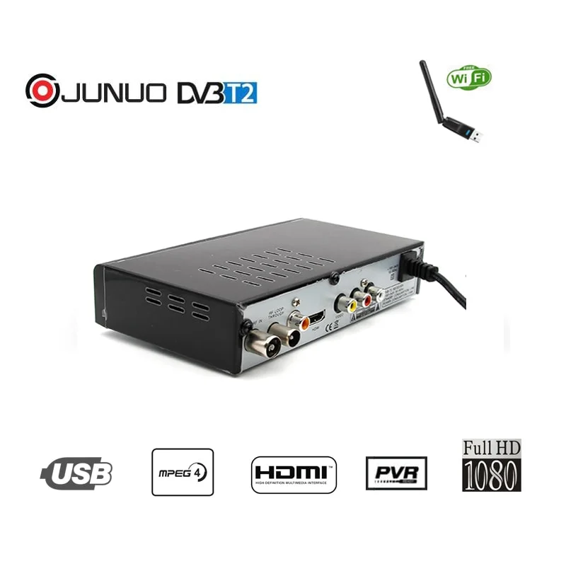 Hot Sale IPTV Youtube Function Supported DVB-T2 TV Receiver