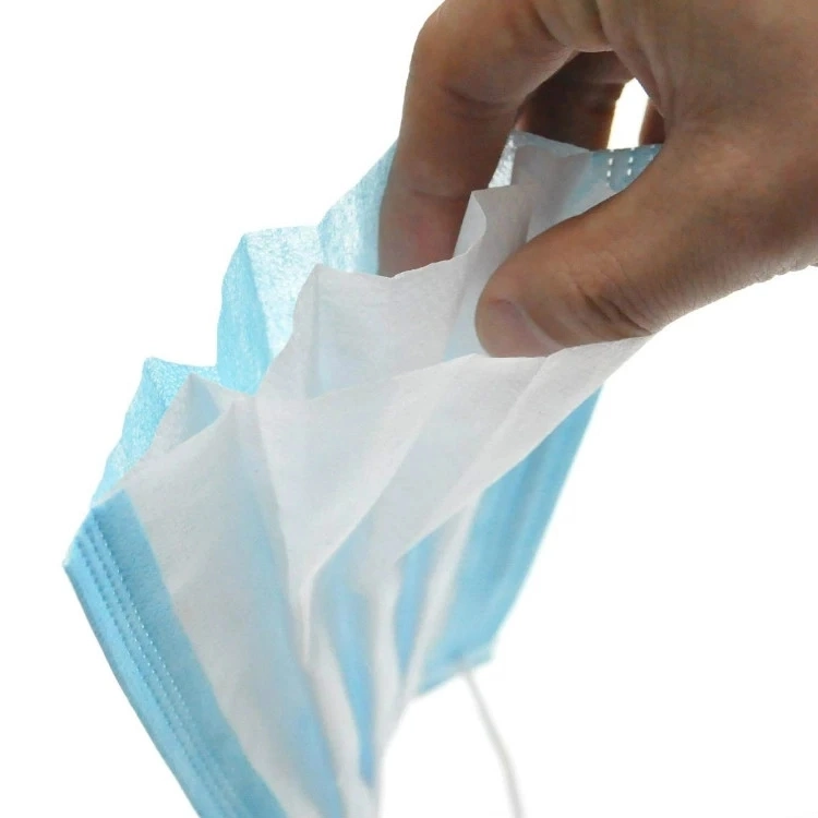 Disposable 3ply Protective Nonwoven Dust Face Facial Mask