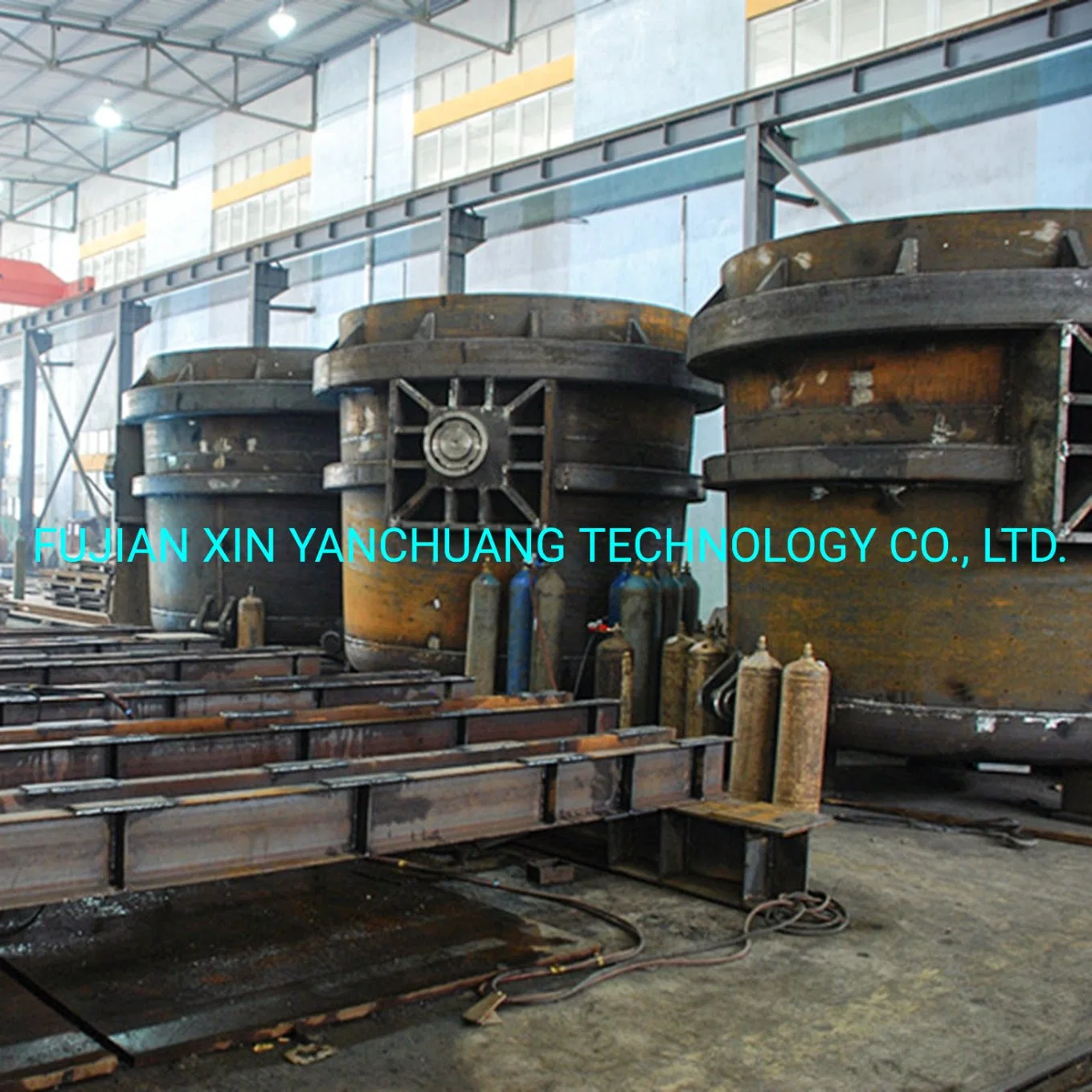 15 Tons Steel Ladle Container for Liquid Steel Induction Furnace Steelmaking