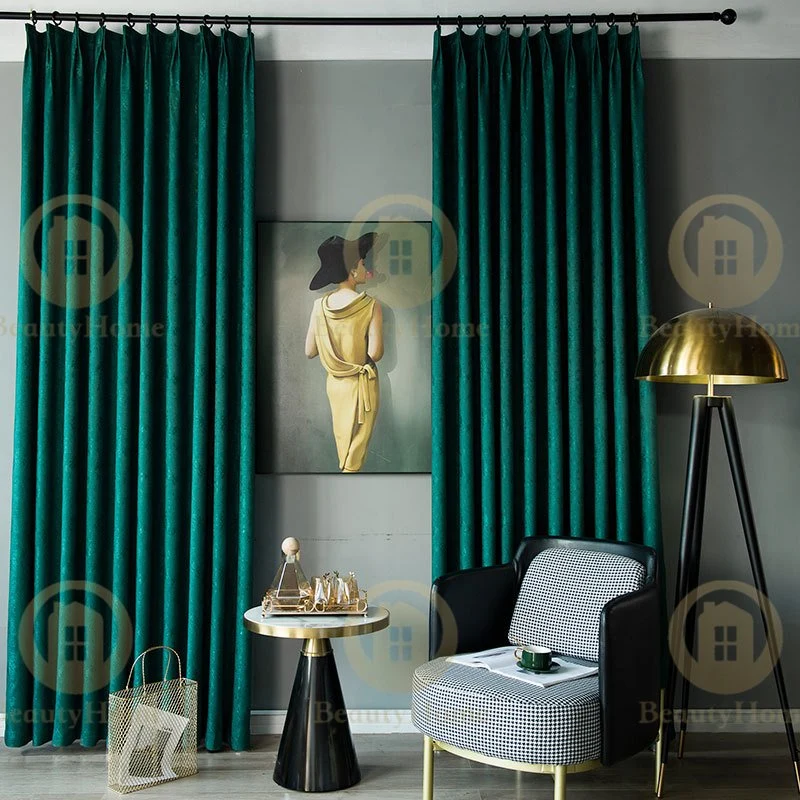 2023 New Nordic Cafe Curtains China Blackout Luxury Window Roller Blinds Tiffany Curtain with High quality/High cost performance  Backout