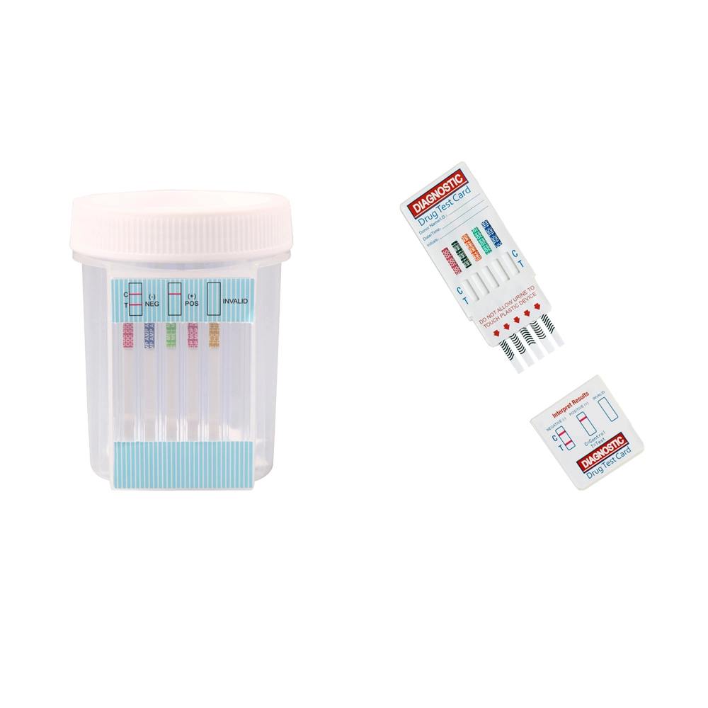 Singclean OEM CE Approved Wholesale/Supplier Rapid Medical Ivd Diagnostic Urine Drug of Abuse Test Kit for Travel