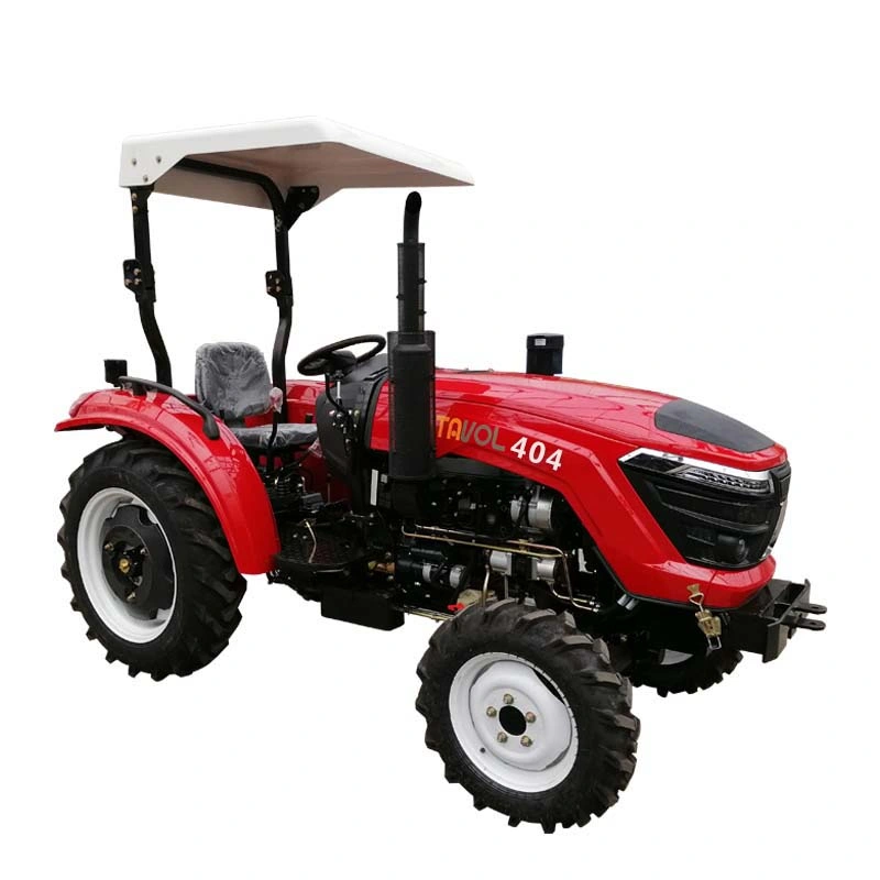 Chinese Farm Machinery 30HP 40HP 50HP 4WD Mini Tractor for Farming