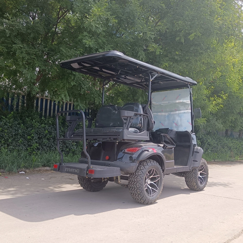 MMC Wholesale/Supplier 90-120km Mileage Range Lead Acid/Lithium Battery/Solar Panels off-Road Hunting Electric Golf Cart 48V/60V/72V 2/4/6/8 Seats Electric Golf Car Golf