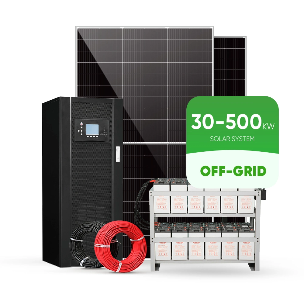 Système de panneaux solaires Off Grid 200 kw 300 kw 500 kw énergie solaire Énergie