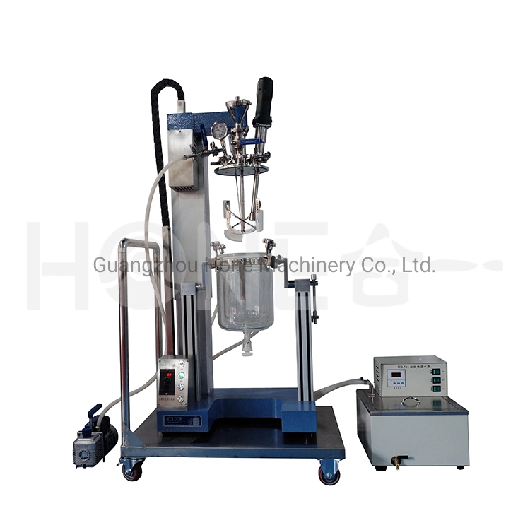 Honemix Single Phase 2L/5L/10L Tabletop Cosmetic Shampoo Patse Cream Lotion Laboratory Vacuum Emulsifying Mixing Homogenizer Machine