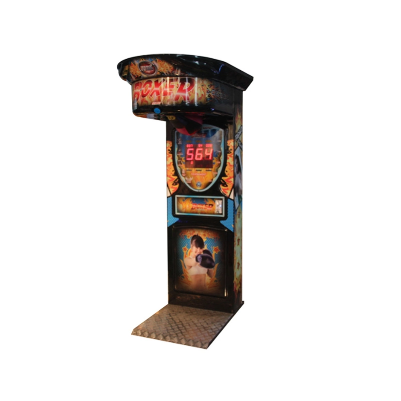 Indoor Coin Operated Boxing Machine Sport Game Hit Target Electronic Boxing Punch Machines