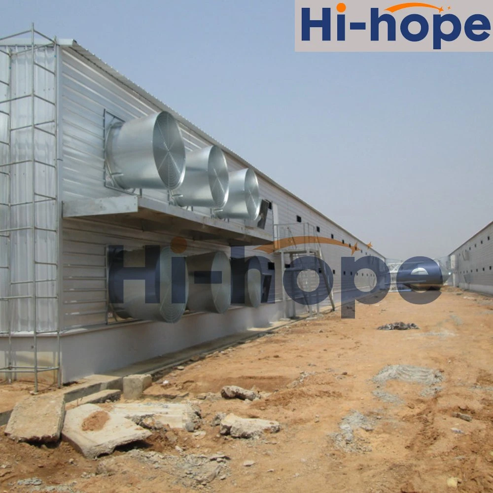 Poultry House Climate Control Galvanized Tunnel Fans with High Air Flow