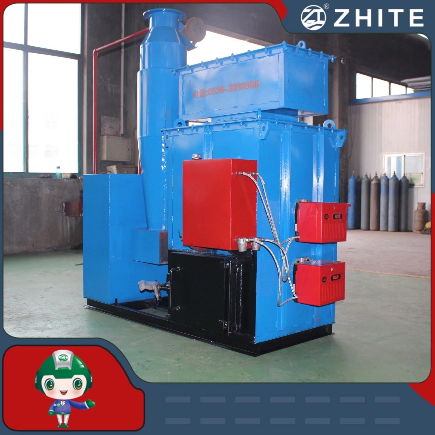 Animal Carcass/Pet/Solid Waste/Medical Hospital Waste Incinerator