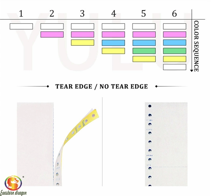 Best Selling Computer Continuous Paper for Needle Printer 240X280mm