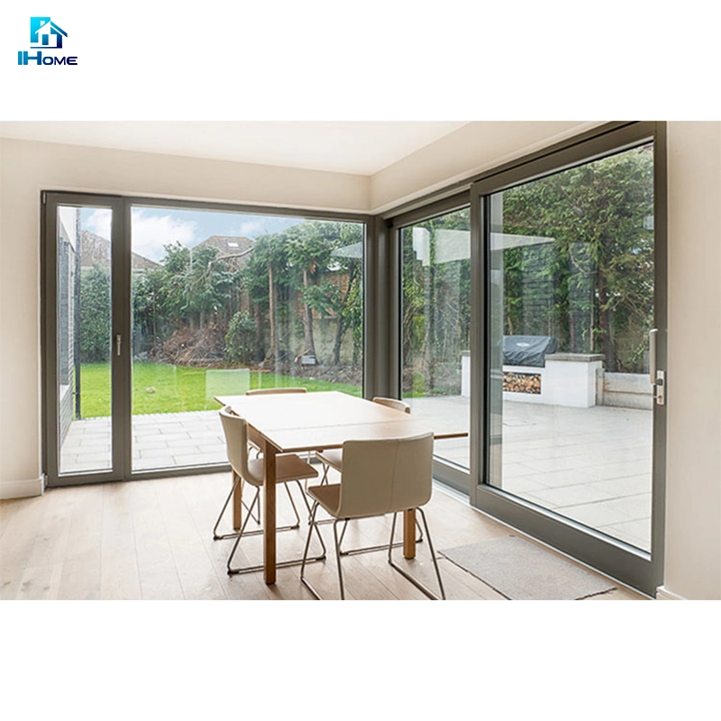 Interior Australia Aluminium Electric Balcony Kitchen Sliding Doors Cheap Automatic Sensor Glass Sliding Auto Slide Door System